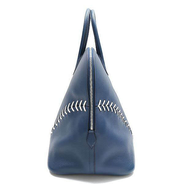 大人気★エルメススーパーコピー セレブ仕様 限定 ボリード45 1923 Baseball Bleu 在庫有